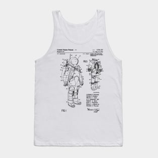 Space Suit Patent Tank Top